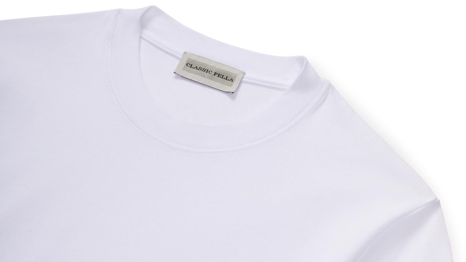 Classic T-Shirt | Premium Italian Cotton | White