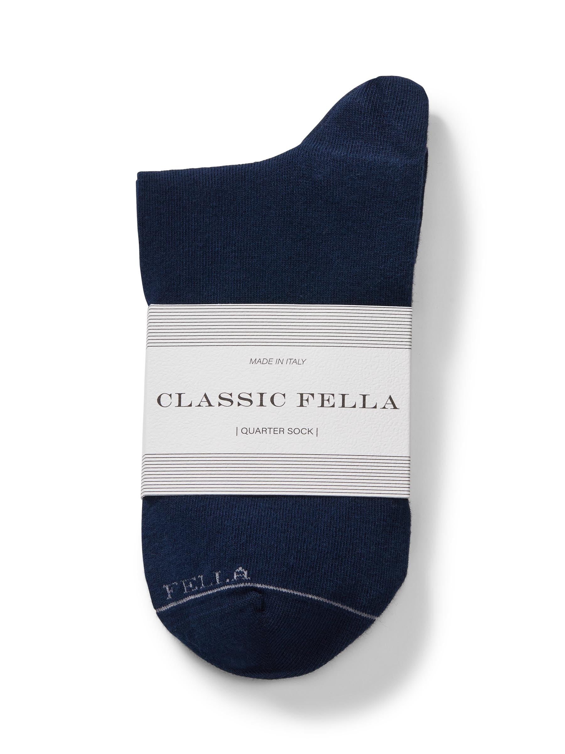 Quarter Sock | Italian Brushed Cotton